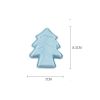 Silicone Molders 12 pieces Non-Stick Christmas Tree Grapes Butterfly Cake Molders Bread Baking Pan Homemade Cake Tools - blue