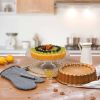 Serenk Fun Cooking Tart Pan Quiche Pan for Perfect Dishes Yellow - Default Title