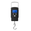 Goture Fishing Scale 110lb/50kg With Backlit; LCD Screen; Portable Electronic Balance Digital Fish Hook Hanging Scale - Black