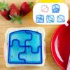 Sandwich Mold Cute Sandwich Cutters DIY Bread Crust Cutter for Kids Bento Lunch Box - Puzzle