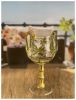Palm Tree Plastic Wine Glasses Set of 4 (16oz), BPA Free Acrylic Wine Glass Set, Unbreakable Red Wine Glasses, White Wine Glasses - as Pic