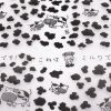 Twlead Wax Paper Sheets Greaseproof Waterproof Wrapping Tissue Food Picnic Paper For Food Basket Liner(Shipment From FBA) - Cow Pattern