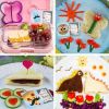 Sandwich Mold Cute Sandwich Cutters DIY Bread Crust Cutter for Kids Bento Lunch Box - Dinosaur