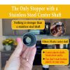 2pcs Stainless Steel Wine Bottle Corks, Fresh Red Wine Corks, Metal Corks, Champagne Corks - Double Sanding