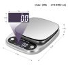 Supermarket Kitchen Scales Stainless Steel Weighing For Food Diet 22lb(1oz) Balance Measuring LCD Precision Electronic Vegetable Mark - 22lb(1oz)