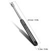 1pc Electric Arc Lighter; USB Rechargeable Lighter; Windproof Gas Stove Igniter; Outdoor / Kitchen Tools - Black