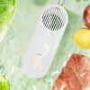 Fruit Vegetable Washing Machine Protable Fruit Food Purifier Multifunctional Household Remove Pesticide Residues Cleaner Machine - White
