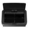 13.2 Gallon Trash Can, Plastic Motion Sensor Kitchen Trash Can, Black - Black