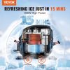 VEVOR Commercial Ice Maker, 400LBS/24H Ice Making Machine with 330.7LBS Large Storage Bin, 800W Auto Self-Cleaning Ice Maker Machine with 3.5-inch LED