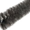 12 Inch BBQ Wire Grill Brush Triangular Stainless Steel Practical Cleaning Tool New - Black