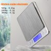 0.1g/0.01g Kitchen Scales Electronic Digital Weight Balance Precision Food Postal Jewelry Steelyard Mini Pocket Scale Milligrams - 0.01-500g