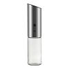 Electric Pepper Grinder 3W Handheld Automatic Pepper Mill USB Charging Pepper and Salt Grinder Electric Spice Grinder with - CN - silver