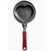 Lovely Heart Shaped Pan Fried Egg Frying Pans Mini Cook Non Stick  - 1PCS Pan