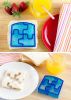 Sandwich Mold Cute Sandwich Cutters DIY Bread Crust Cutter for Kids Bento Lunch Box - Puzzle