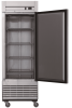 Stainless Steel  Commercial Upright Refrigerator - stainless steel - Silver