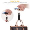 Portable Digital Luggage Scale 50kg 10g LCD Hanging Luggage Scale Electronic Digital Weight Scale for Travel Household - Silver