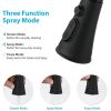 Pull Down Kitchen Faucet with Sprayer Stainless Steel Matte Black - as Pic
